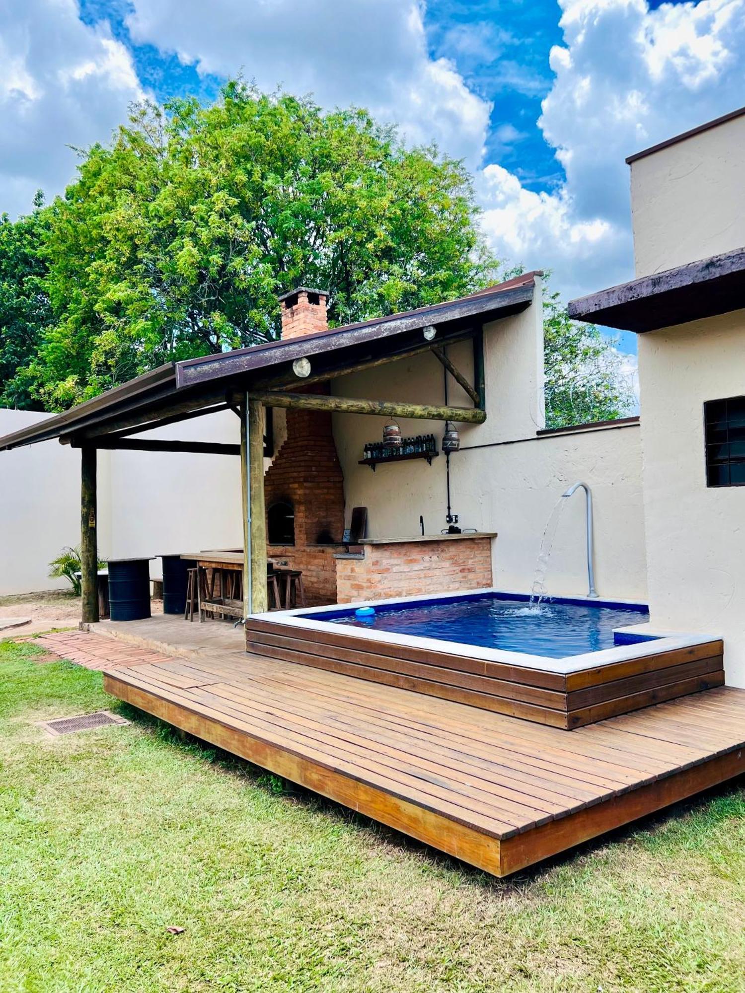 Espaco Ranchao Com Piscina Em Sao Pedro - Sp エクステリア 写真